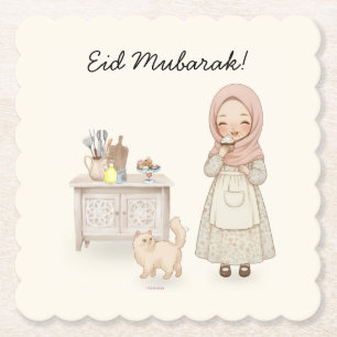 Eid Mubarak Coaster