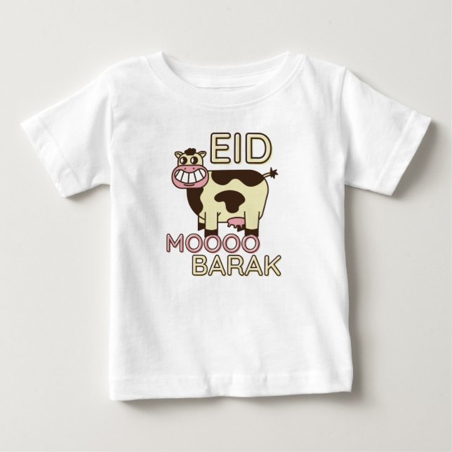 Eid Mubarak - Eid Al Adha Baby T-Shirt (Front)