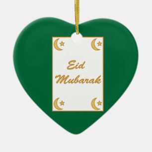 Eid Mubarak Eid al Fitr Ceramic Ornament