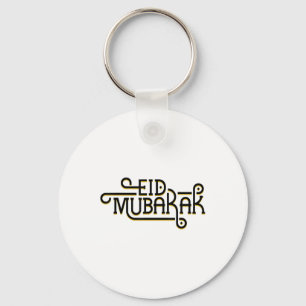 Eid Mubarak Eid Al Fitr Islamic Holidays Muslim Ha Keychain