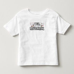 Eid Mubarak Eid Ul Fitr Eid Ul Adha Muslim Holiday Toddler T-shirt