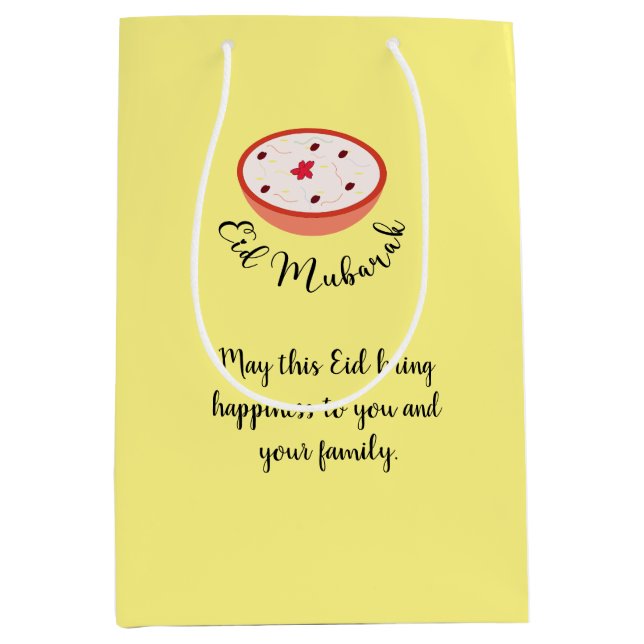Eid mubarak Gift Bag (Front)