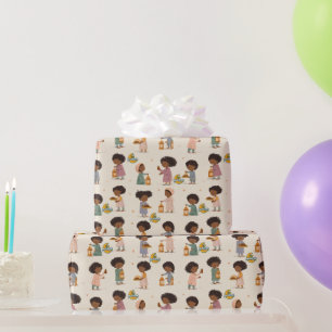 Eid Mubarak Gift Wrap Roll – Kids Celebration