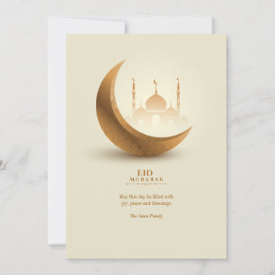 Eid Mubarak Greeting Card