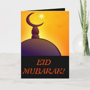 Eid Mubarak - Happy EID - Muslim Holiday Card