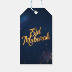 Eid Mubarak Holiday Note Card Gift Tags