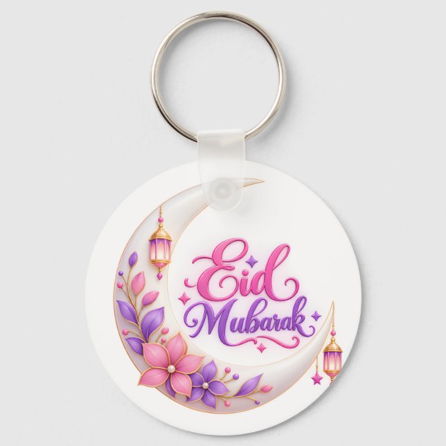 Eid Mubarak  Keychain (Front)