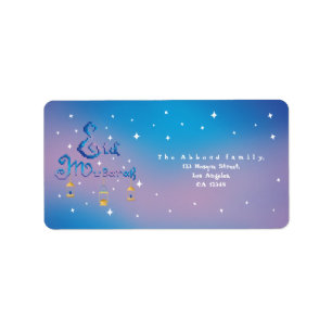 Eid Mubarak Label