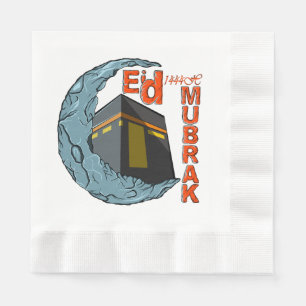 Eid mubarak napkin