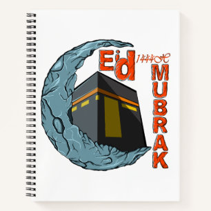Eid mubarak notebook