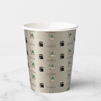 Eid Mubarak Paper Cup – Gold Kaaba & Masjid Nabawi