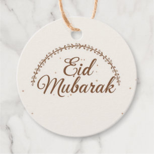 Eid mubarak personalized Gift Tag 