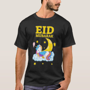 Eid Mubarak Present for kids Mom Girls Eid Mubarak T-Shirt