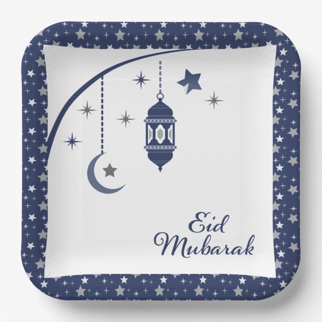Eid Square Plate (Front)