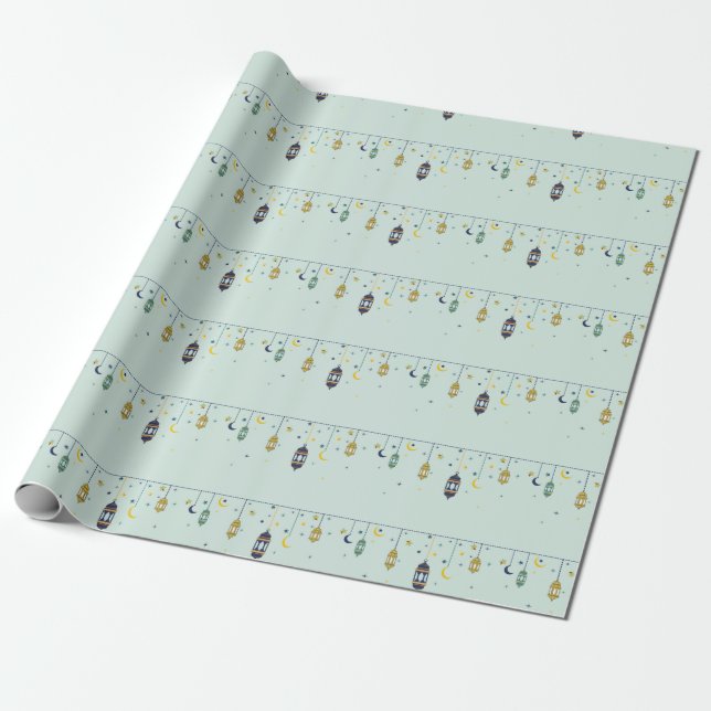 Eid wrapping paper (Unrolled)