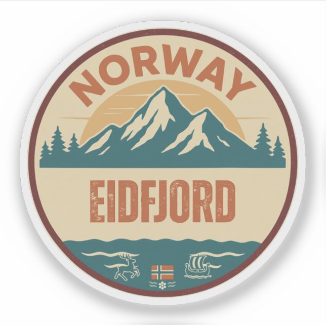 Eidfjord, Norge Norway (Front)