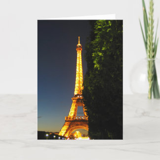 Eifel Tower Card