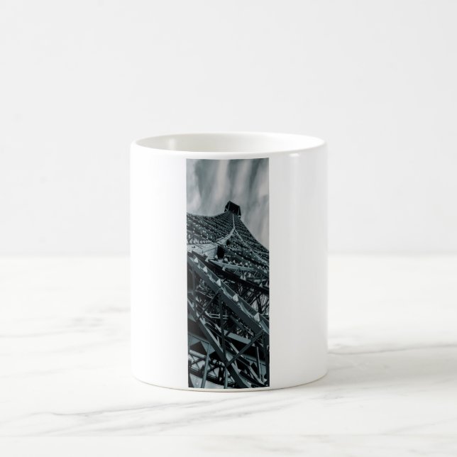 Eifel tower Paris Steel and the sky Coffee Mug (Center)