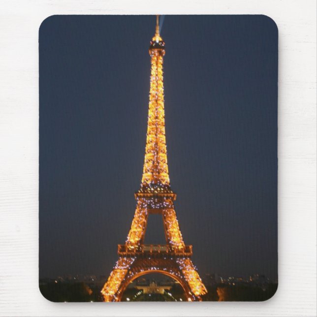 Eiffel at night mouse pad (Front)