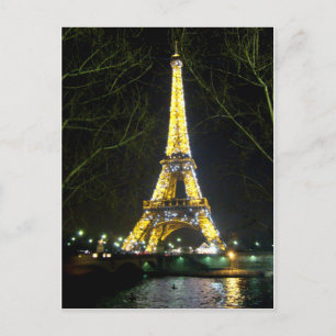Eiffel Beauty Postcard
