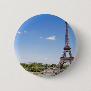 eiffel-tower 2 inch round button