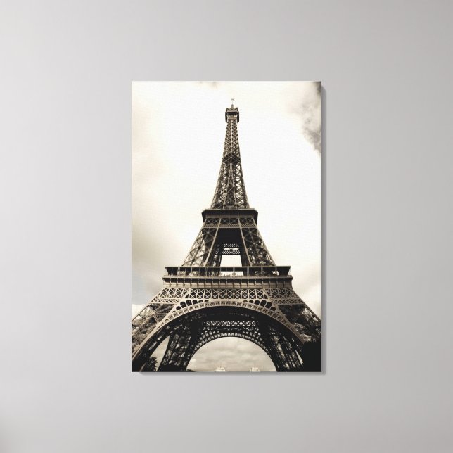 Eiffel Tower 9 Canvas Print (Front)