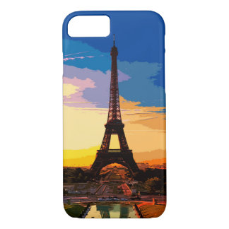Eiffel Tower Art Painting iPhone 8/7 Case