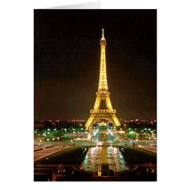 EIFFEL TOWER AT NIGHT (Front)