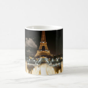 Eiffel Tower at Night Coffee Mug