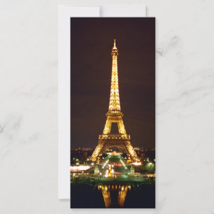 Eiffel Tower at Night - Colour