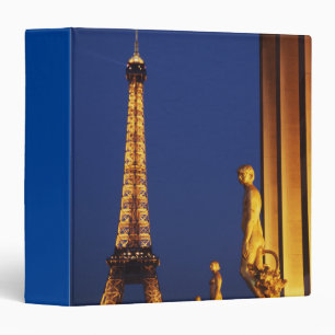 Eiffel Tower Avery Signature Binder, 1.5" Binder