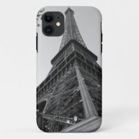 Eiffel Tower b/w