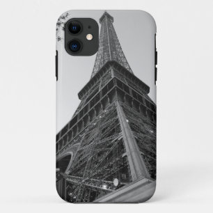 Eiffel Tower b/w iPhone 11 Case