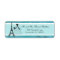 Eiffel Tower Bride Personalized Address Labels