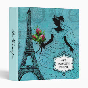 Eiffel Tower Bride Photo Binder