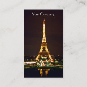 Eiffel Tower Business Cards