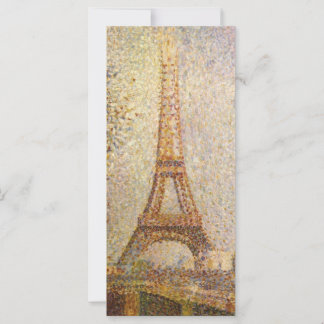 Eiffel Tower by Georges Seurat, Vintage Fine Art