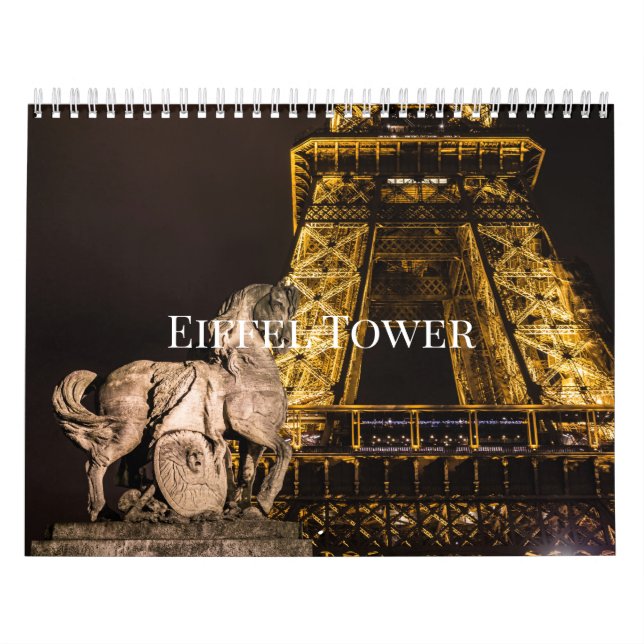 Eiffel Tower Calendar (Cover)