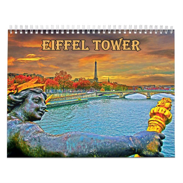 EIFFEL TOWER Calendar (Cover)