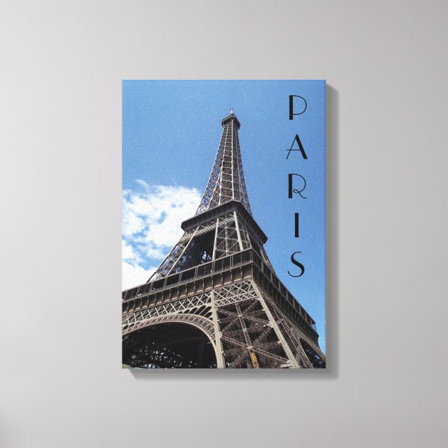 Eiffel Tower Canvas Print (Front)