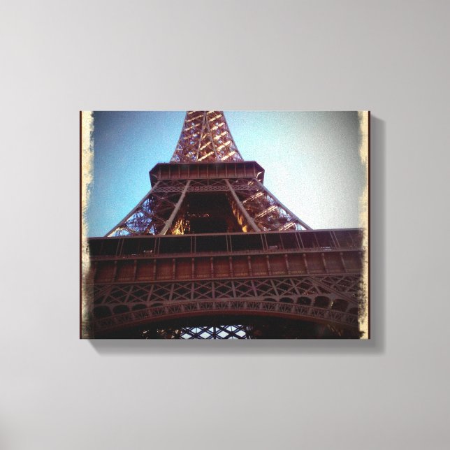 Eiffel Tower Canvas Print (Front)