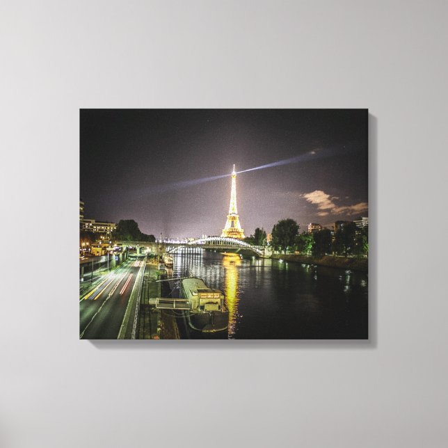 Eiffel Tower Canvas Print (Front)