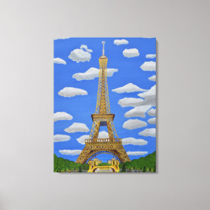 Eiffel Tower Canvas Print