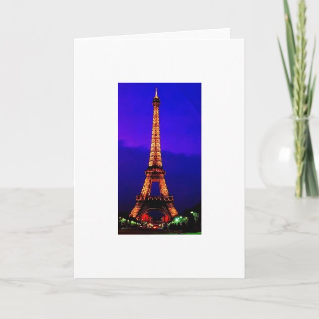 Eiffel Tower Card (Front)