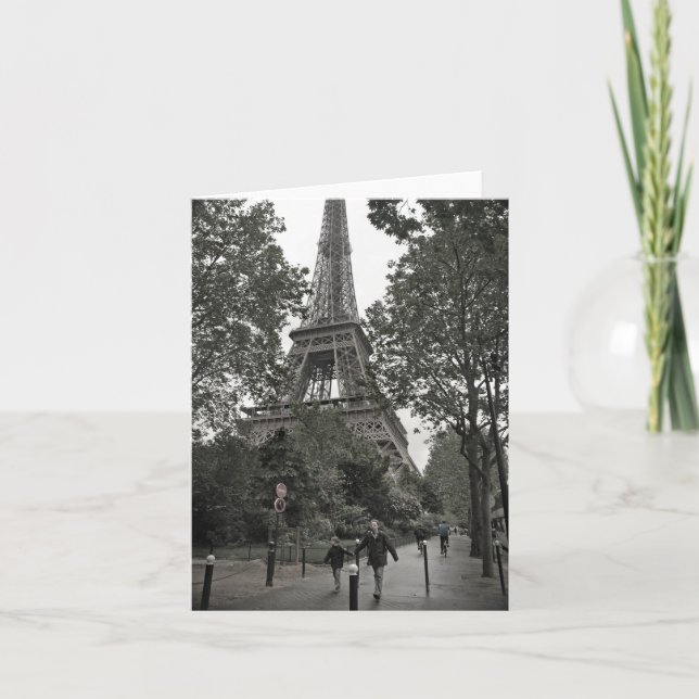 Eiffel Tower Card (Front)