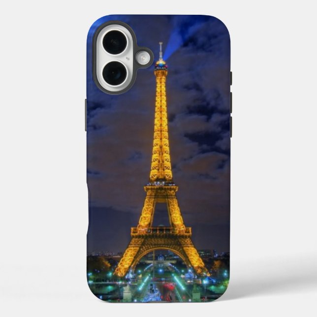 Eiffel Tower Case-Mate iPhone Case (Back)