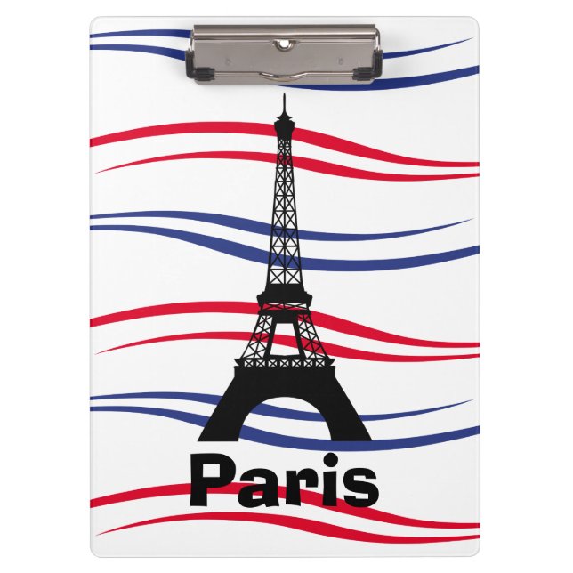 Eiffel Tower Clipboard (Front)