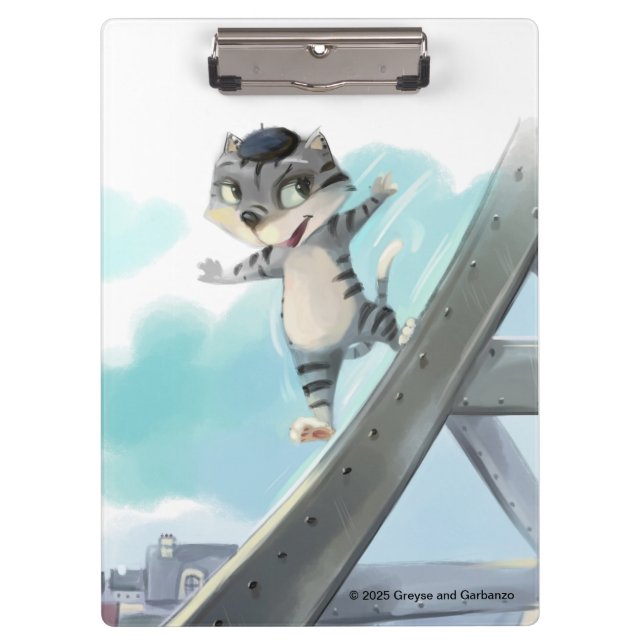 Eiffel Tower Clipboard (Front)