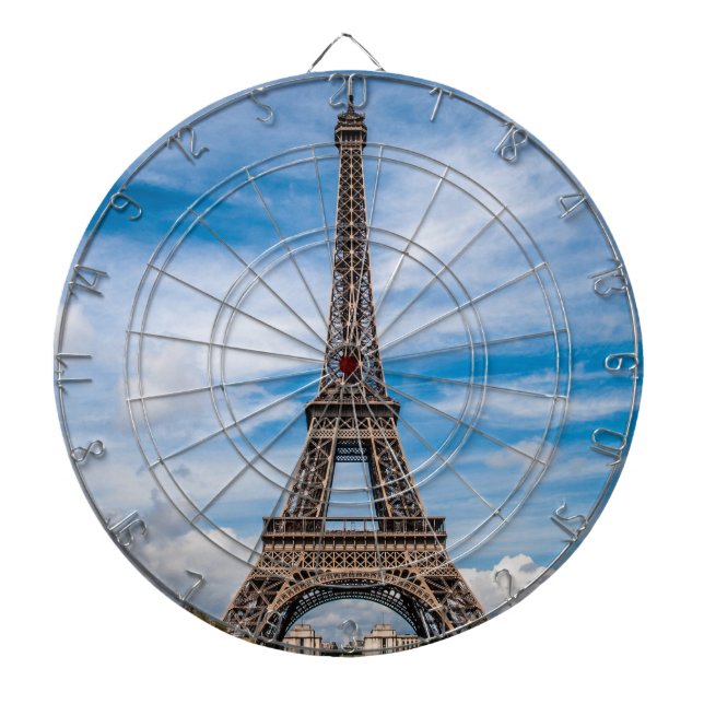 Eiffel Tower Dart Board (Front)