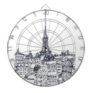 Eiffel Tower Dartboard